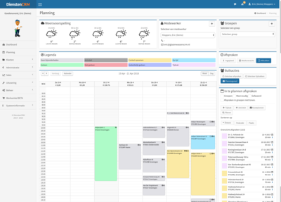 DienstenCRM Planning